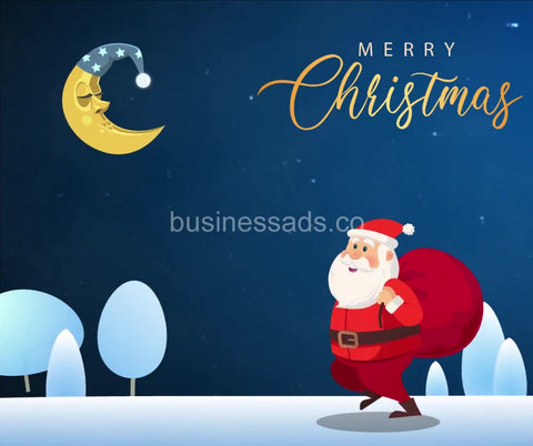 Santa Claus Social Video Template