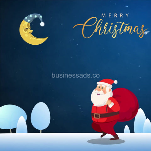 Santa Claus Social Video Template