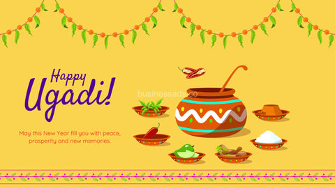 Ugadi Wishes Social Video Template