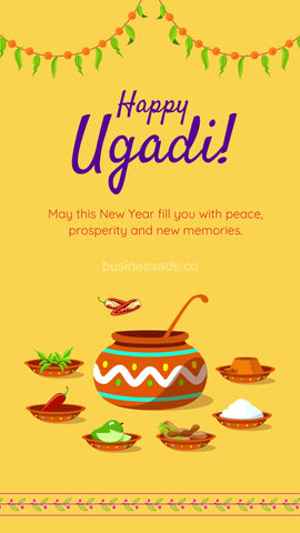 Ugadi Wishes Social Video Template