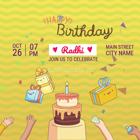 Birthday Social Video