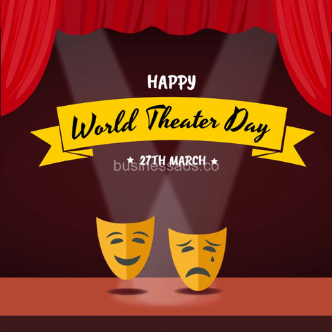 World Theater Day Social Video