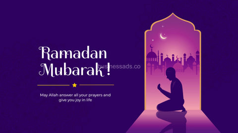 Ramadan Mubarak Social Video Template