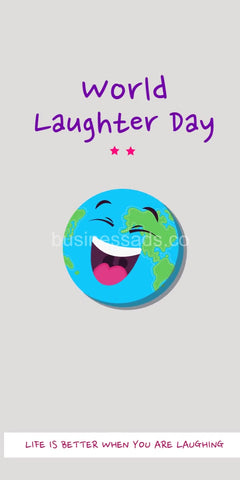 World Laughter Day Social Video