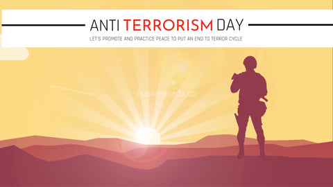 Anti Terrorism Day Social Video