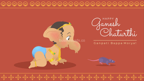 Happy Ganesh Chaturthi Social Video Template