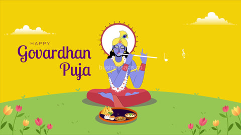 Diwali Video Template | Govardhan Puja Video Template