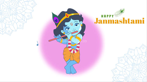 Krishna Janmashtami Social Video Template