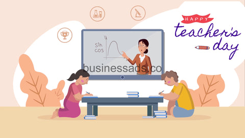 Teachers Day Wishes Social Video Template