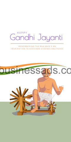Gandhi Jayanthi Social Video