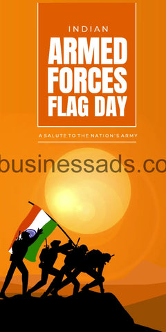 Indian Armed Forces Flag Day Social Video