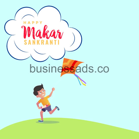Happy Makar Sankranti Social Video Template