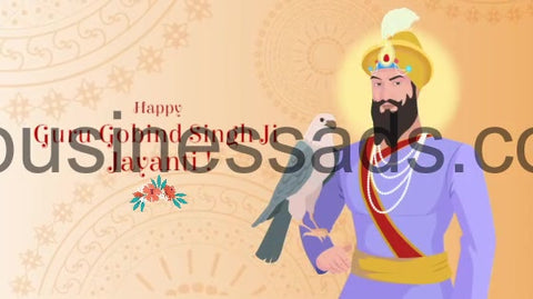 Guru Gobind Singh Jayanti Social Video