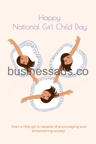 National Girl Child Day Social Video
