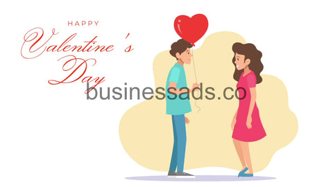 Valentines Day Social Video Template