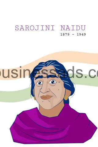 Sarojini Naidu Jayanti Social Video