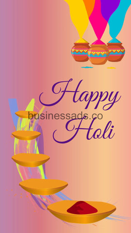 Happy Holi Video Template