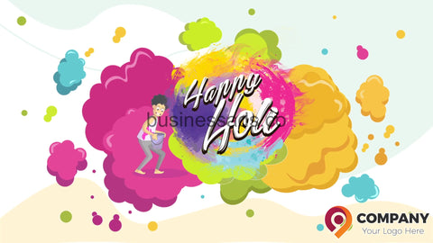 Happy Holi Video Template