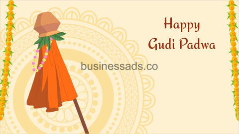 Gudi Padwa Wishes Video Template