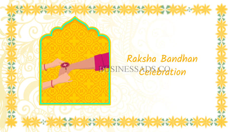 Rakhi Wishes Video Template