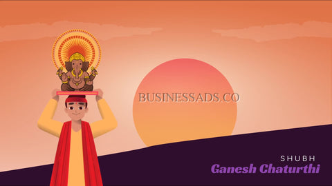 Shubh Ganesh Chaturthi Video Template