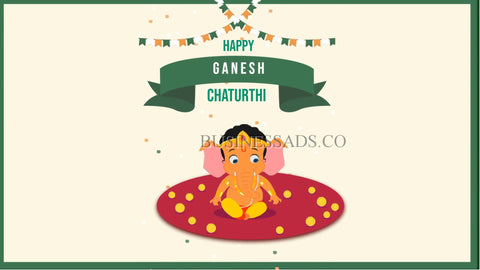 Ganesh Chaturthi Greetings Video Template