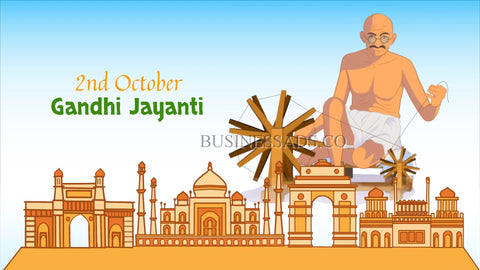 Gandhi Jayanti Video Template | October 2nd Video Template