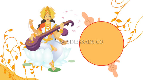 Vasant Panchami | Saraswati Puja Video Template