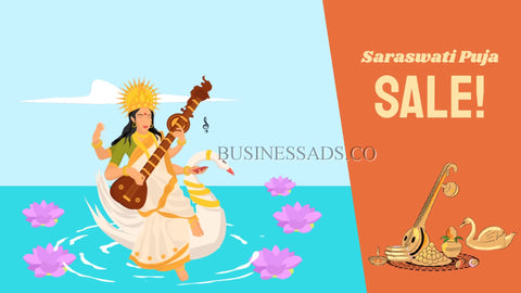 Vasant Panchami | Saraswati Puja Promotional Video Template