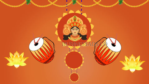 Shubh Navratri Video Template | Maa Durga Video Template