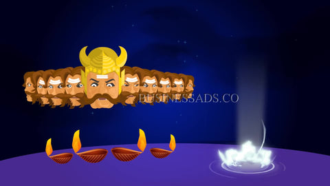 Happy Dussehra Video Template