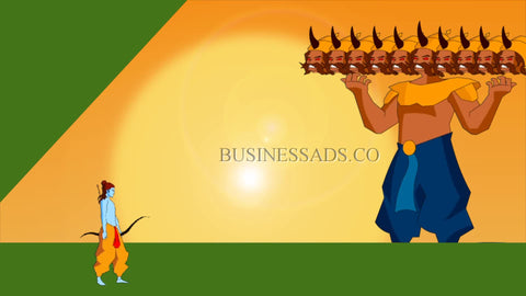 Shubh Dussehra Video Template