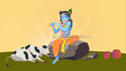 Shubh Govardhan Puja Video Template