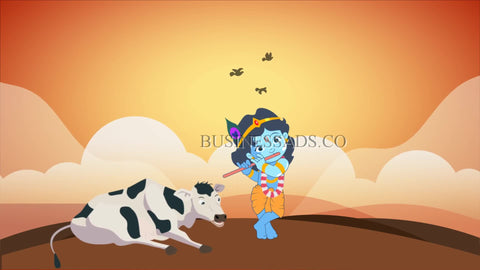 Happy Govardhan Puja Video Template