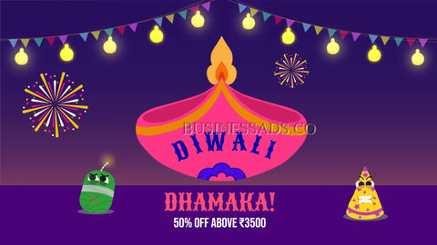 Diwali Greetings Video Template