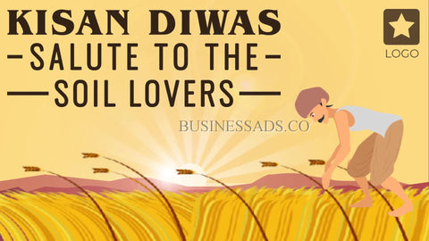 Farmers day | Kisan Diwas Video Template