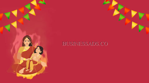 Holi | Happy Holika Dahan Video Template