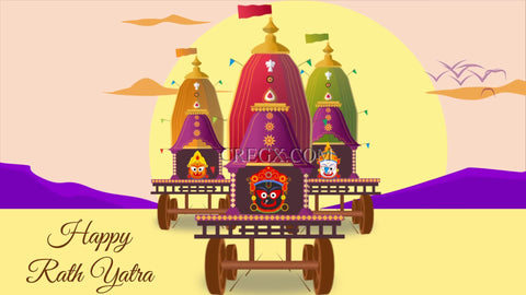 Rath Yatra Greetings Video Template