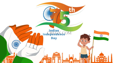 India Independence Day Greetings Video Template