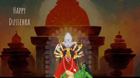 Dussehra Greetings Video Template