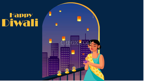 Happy Diwali Video Template