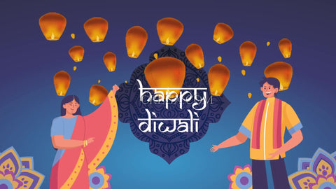 Diwali Wishes Video Template