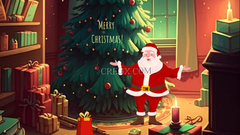 Merry Christmas Video Template