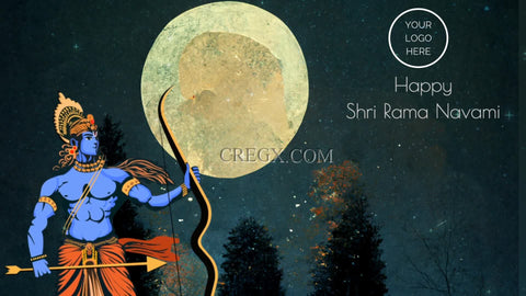 Animated Ram Navami Video Template