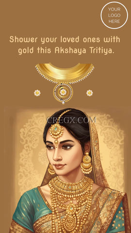 Editable Akshaya Tritiya Video Template
