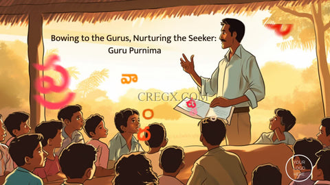 Guru Purnima- Thanking our teachers