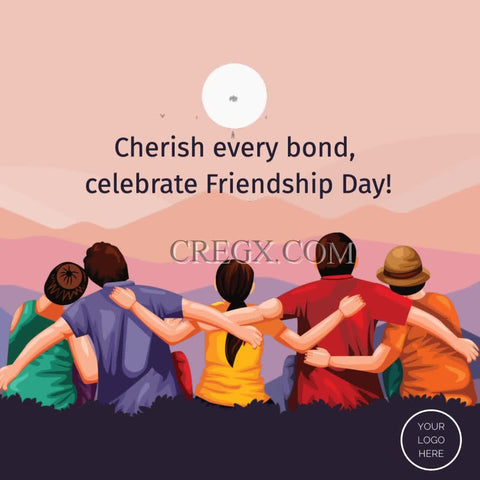 Friendship Day Wishes Video Template