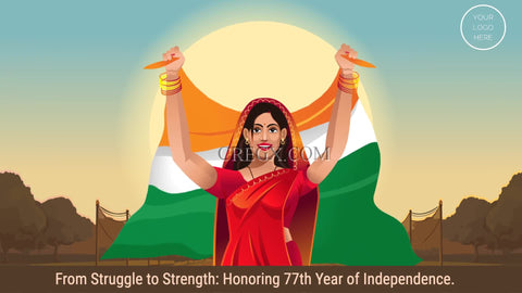 Independence Day Greetings Video Template