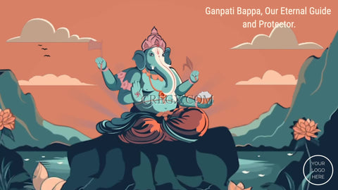 Ganesh Chaturthi Greetings Video Template