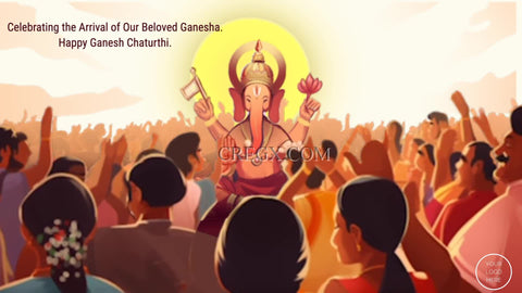 Happy Ganesh Chaturthi Video Template